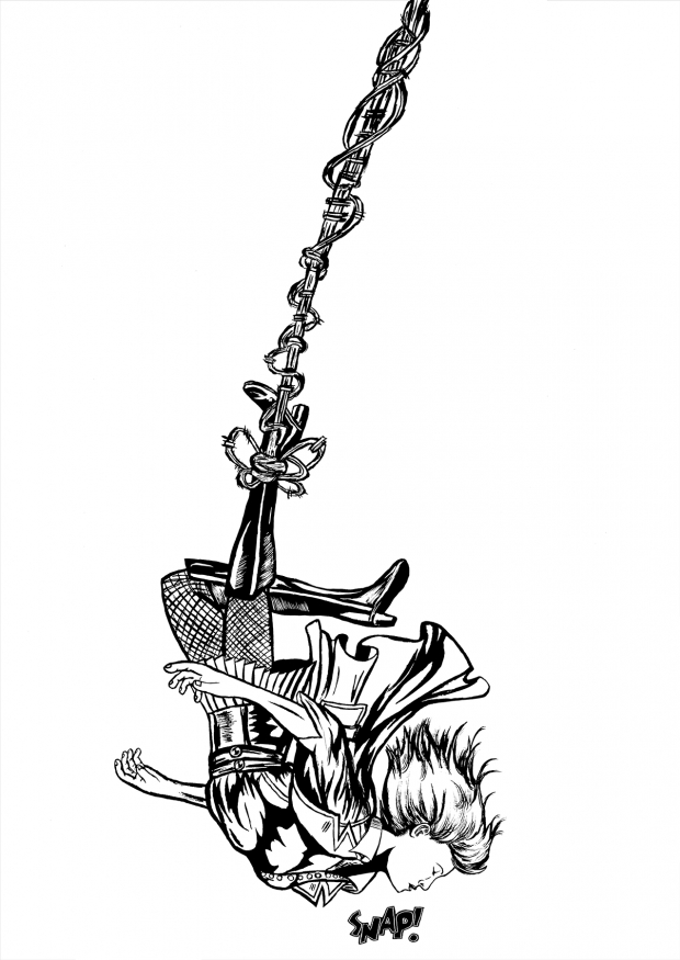 Death of Gwen Stacy inked