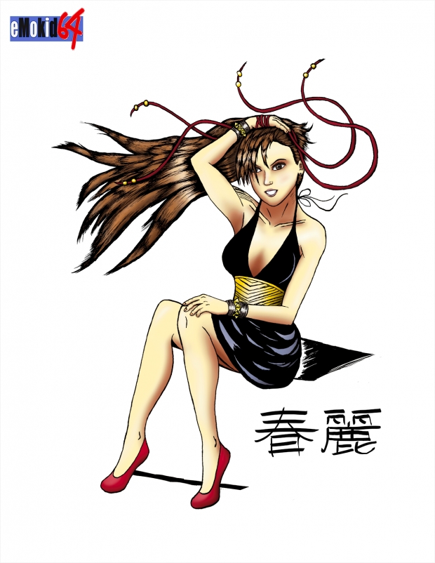 Alternative Chun Li Colored
