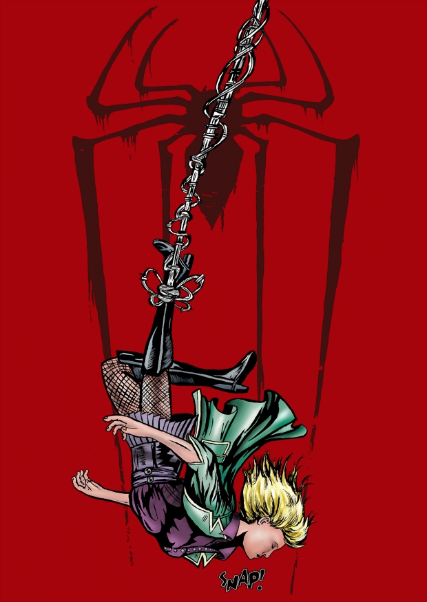 Death of Gwen Stacy Colored