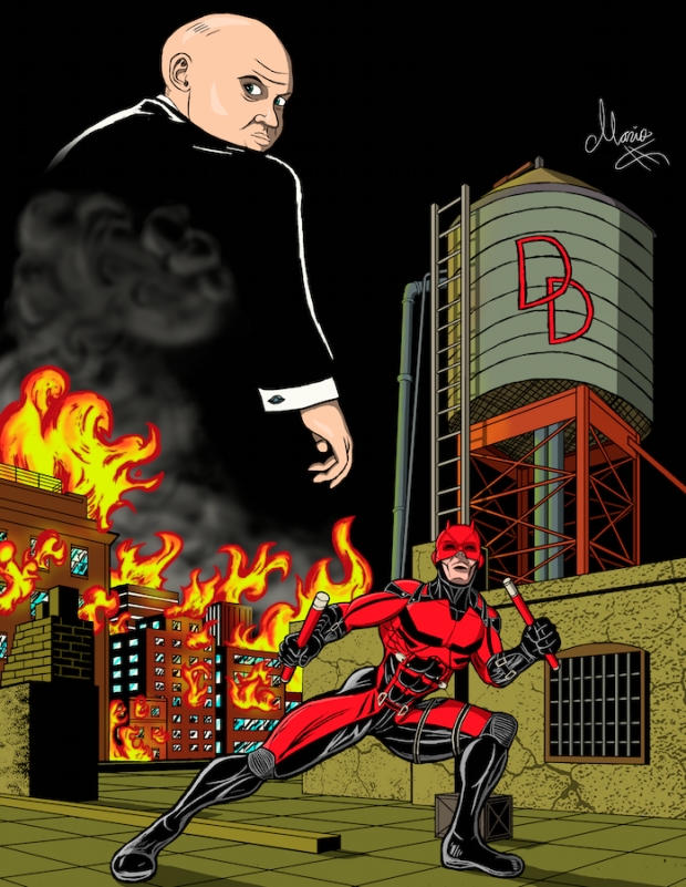 NetFlix's Daredevil Colored