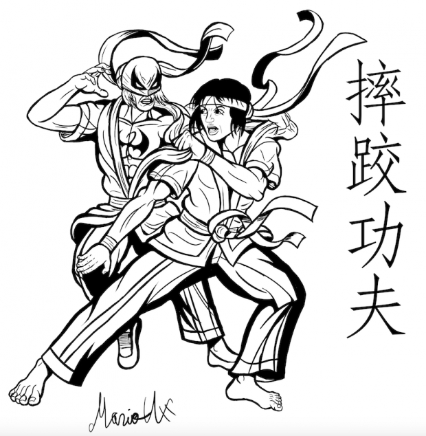 Shuai Jiao Iron Fist and Shang Chi Inked