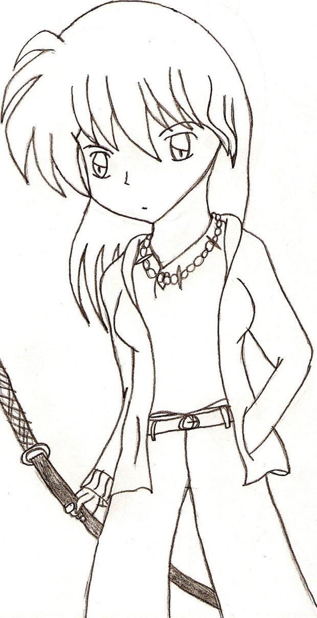 Girl wid Sword