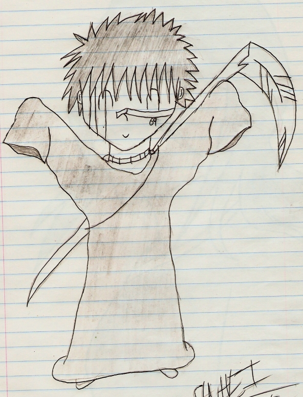 Shuhei Hisagi Grimm Reaper Chibi RESUBMITION