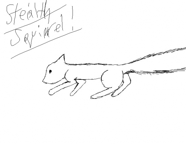 Stealth Squirrel!!!!!!!