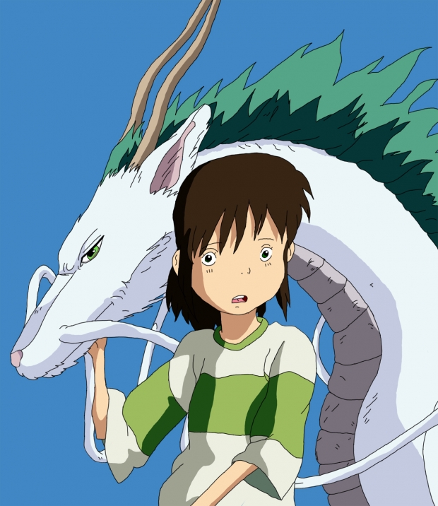 Chihiro & Haku- COLORED