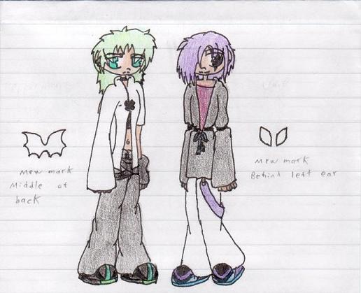 Mew Chocolate Mint and Mew Ume