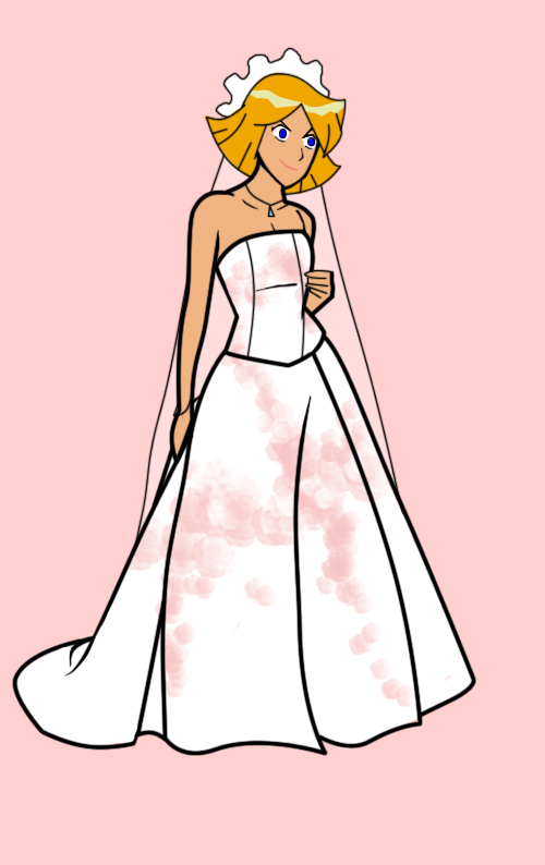 Clover In A Wedding Gown