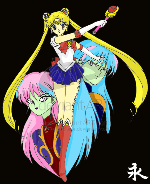 .:sailor Moon And Aliens Collab:.