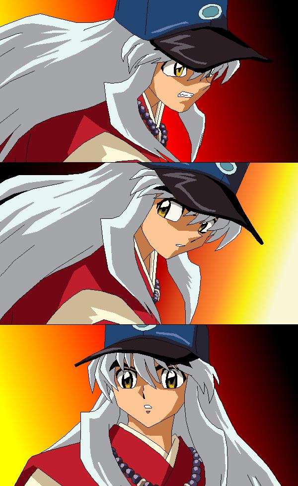 Inuyasha Whit Cap Colored