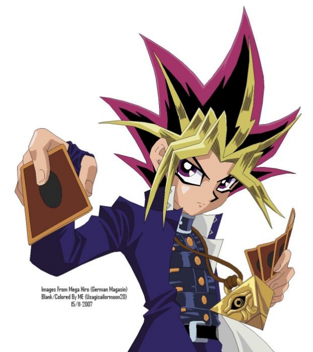 Yami The King Of Games Colored