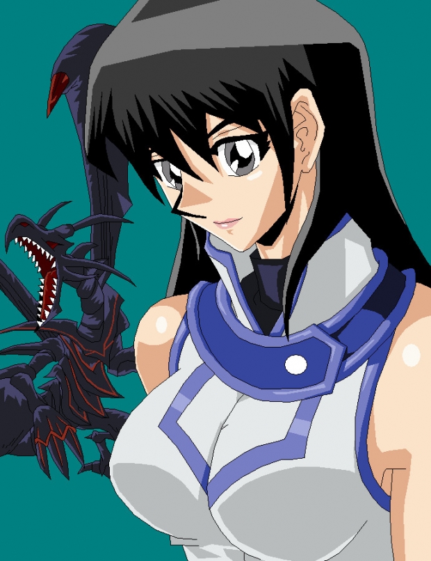 Zera And Black-eyes Darkness Dragon