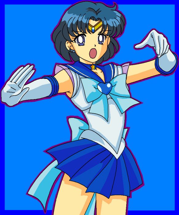 Sailor Mercury With Bg