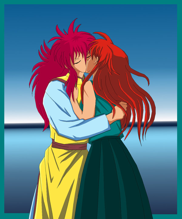 Kurama And Charlle - The First Kiss