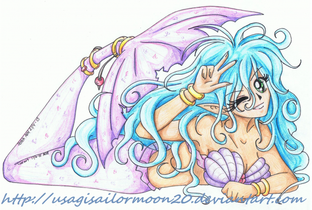 Misa The Mermaid Colored