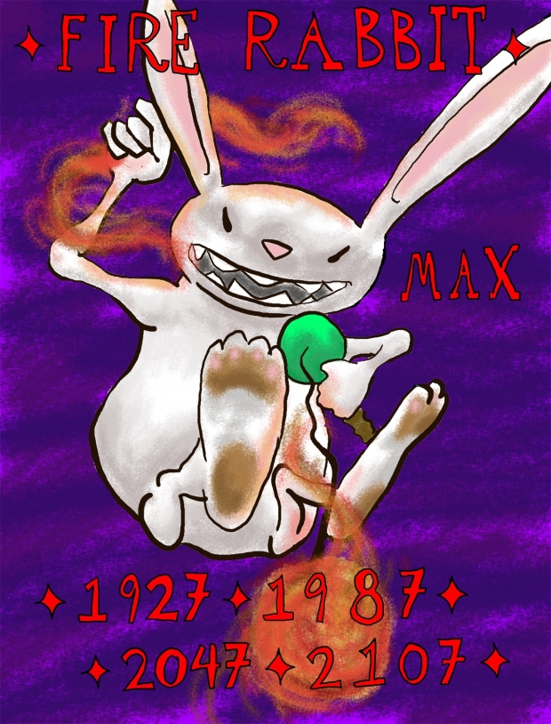 Sam and Max Zodiac Fire Rabbit (1/60)