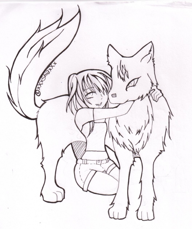 SEE? vampires and wherewolves CAN get along!