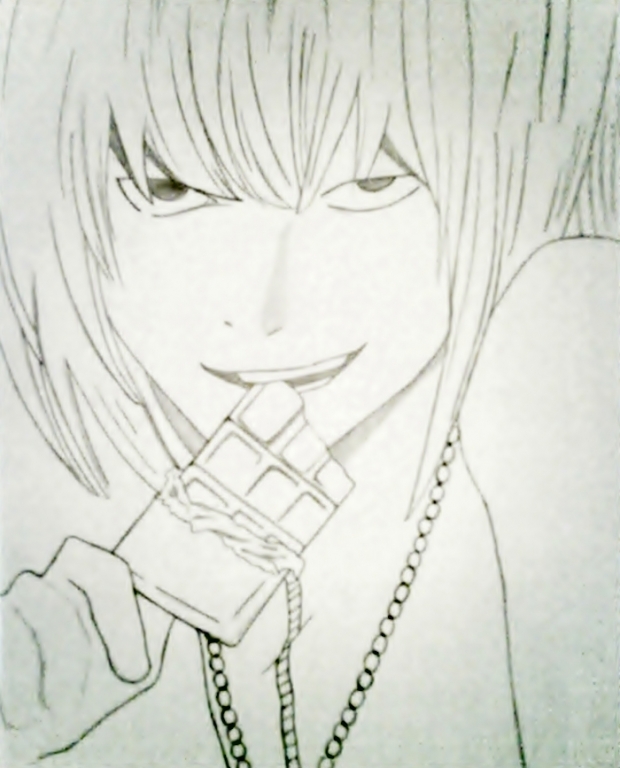 Mello and his chocolate