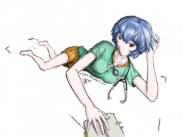 Ayanami Rei - Scrubs
