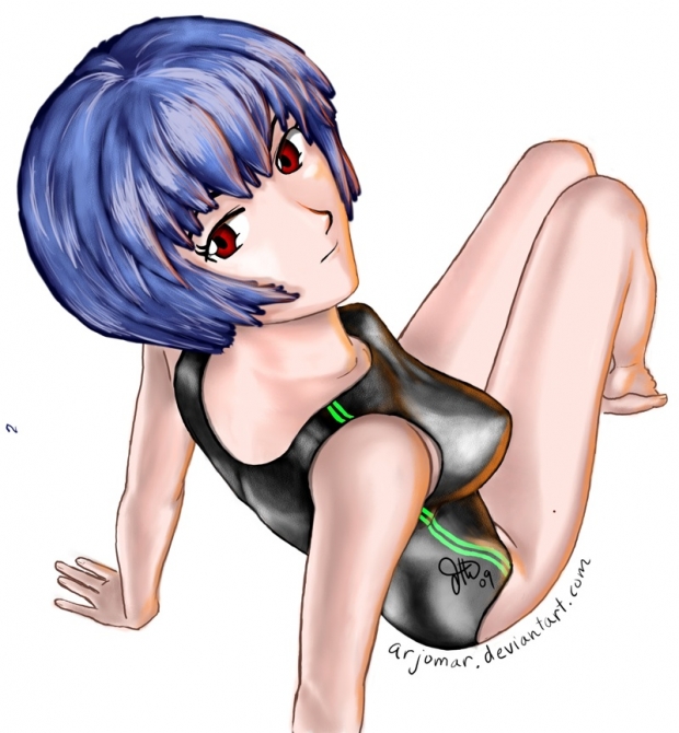 Ayanami Rei - Swimming Suit