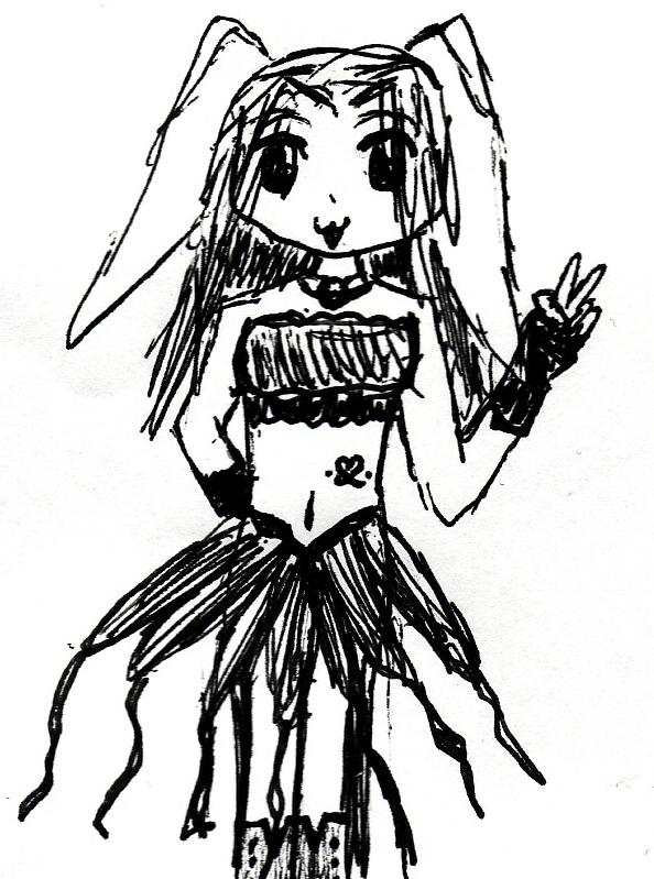 Mew black berry scetch