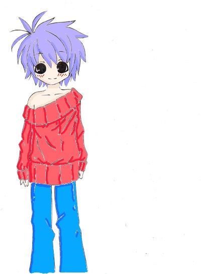 Cutie (NOT MINE Coloured lineart)