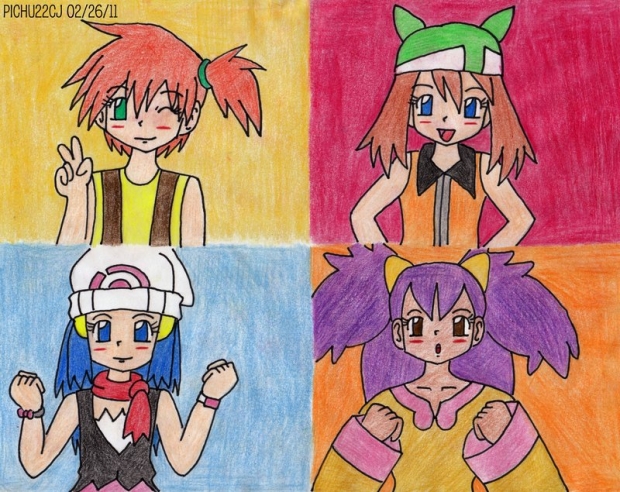 PKMN- The main Girls