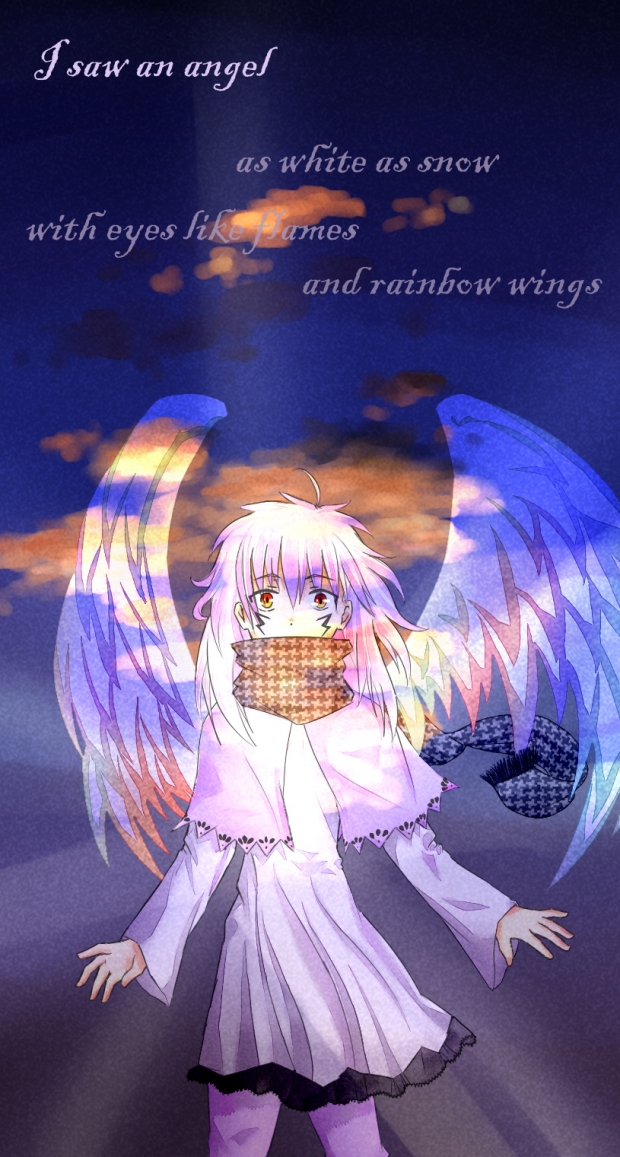 Rainbow angel of my dreams