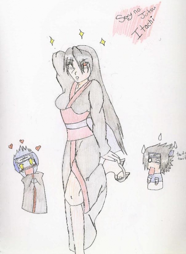 Sexy jutsu Itachi