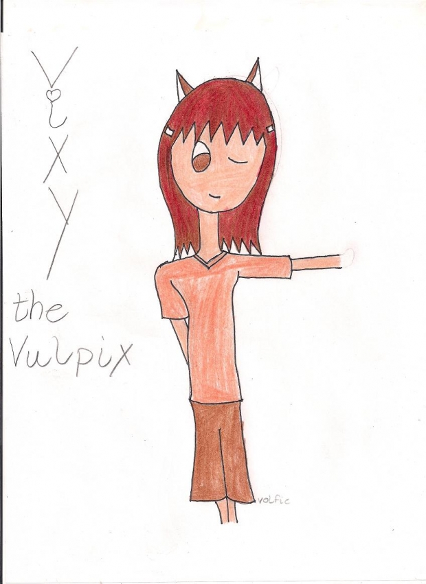 Vixy The Vulpic (Colored)