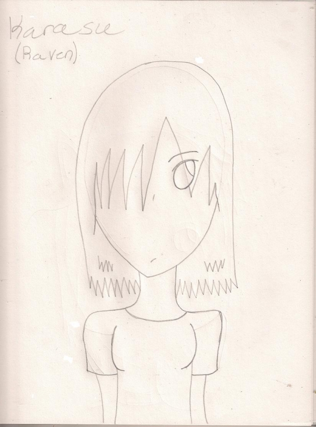 Karasu (Uncolored and Unoutlined)