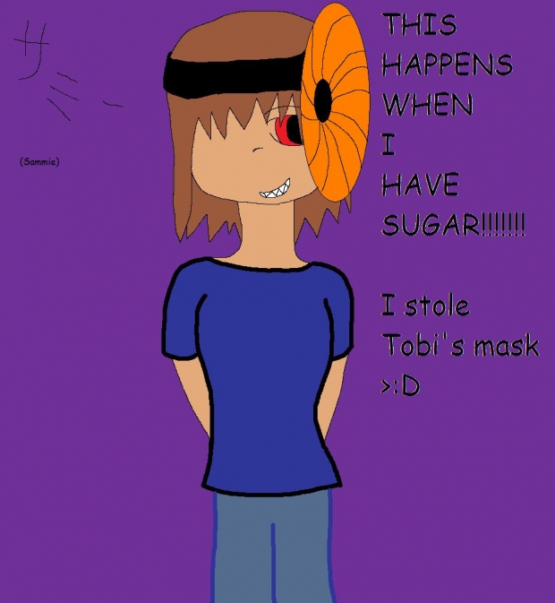 I Stole Tobi's Mask >:D