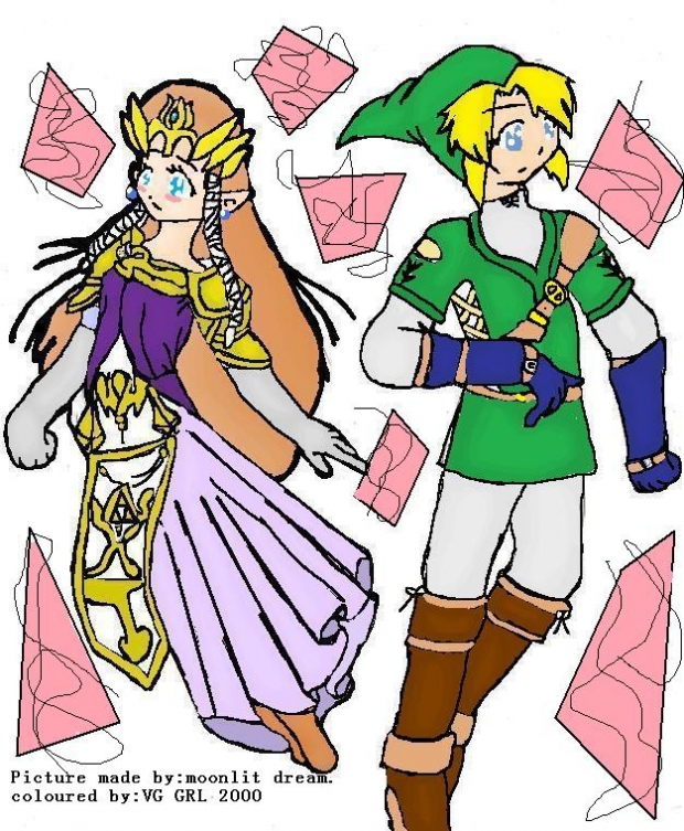 Link and Zelda