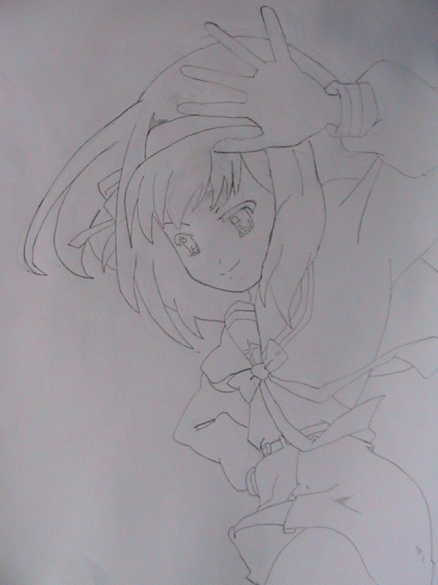 Haruhi (uncolored)