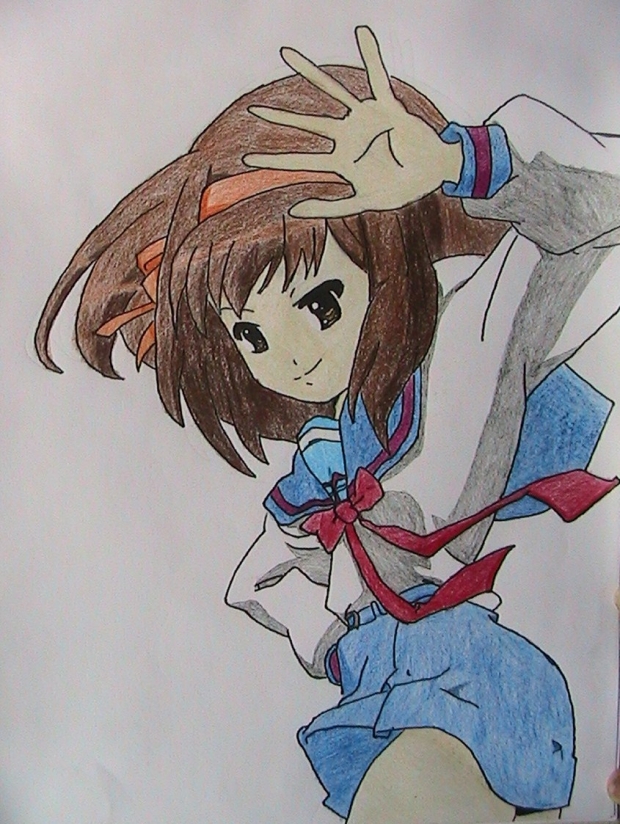 Haruhi (colored)