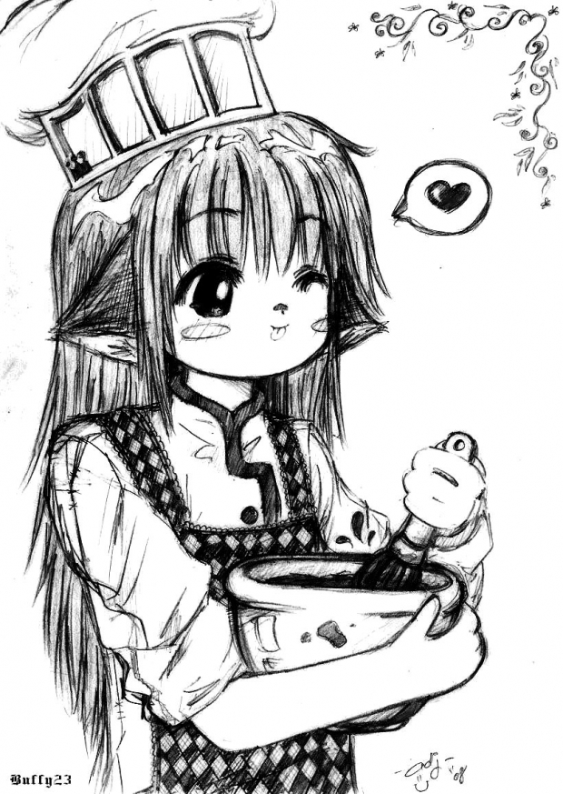 Rinku bakes choc cake ^-^