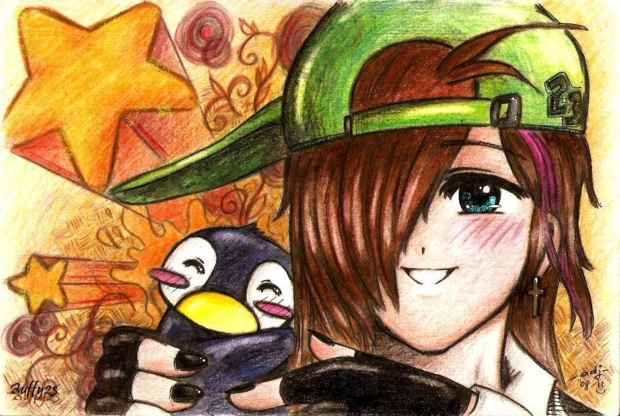 Buffy loves penguins