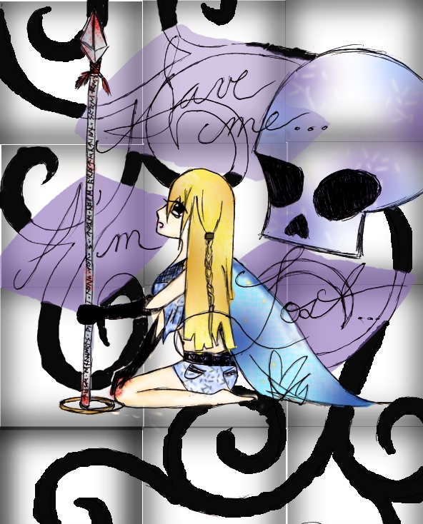 My 1st Pic Colored w/ GIMP