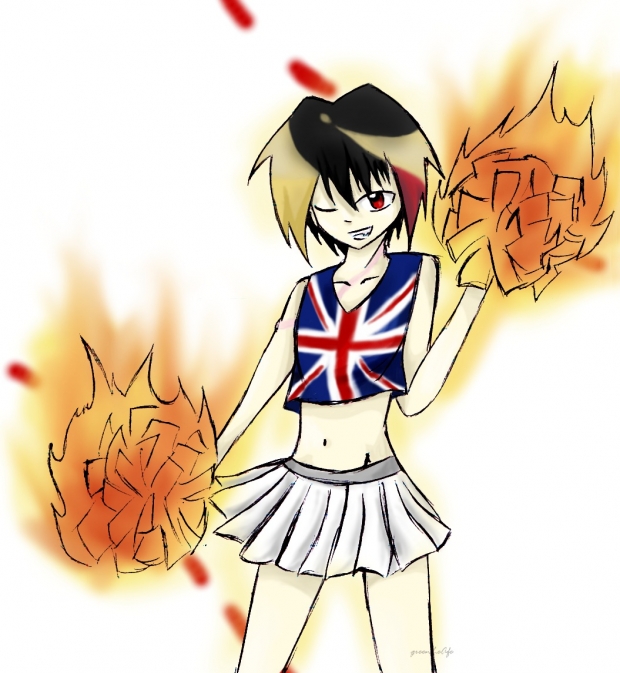 Aden Turner Is a Cheerleader?