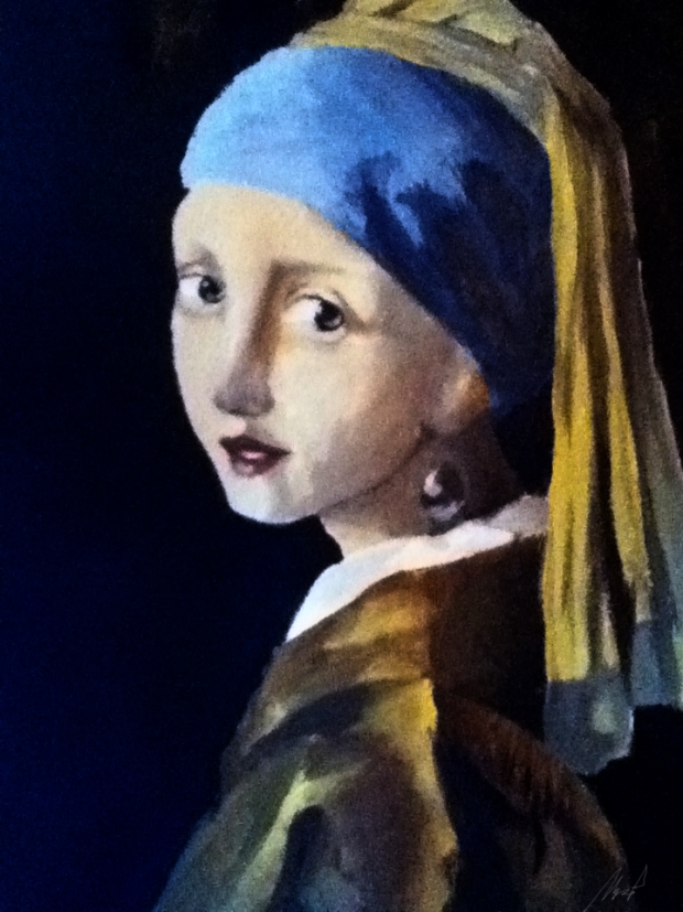Girl with the Pearl Earring (After a Master Project)