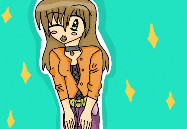 Cute Girl Eating a Cookie