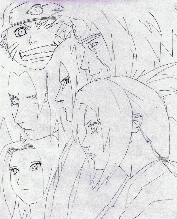 They Look To The Future - Pencil