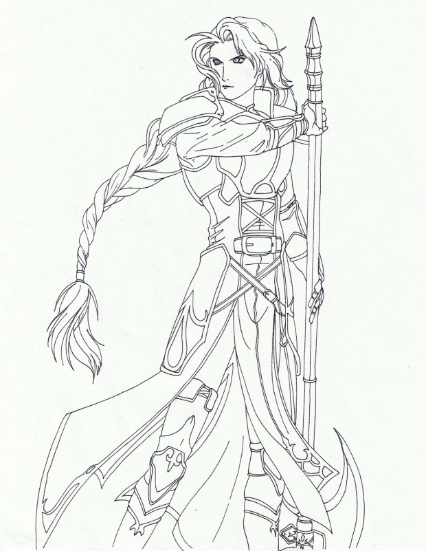 Titania - LineArt