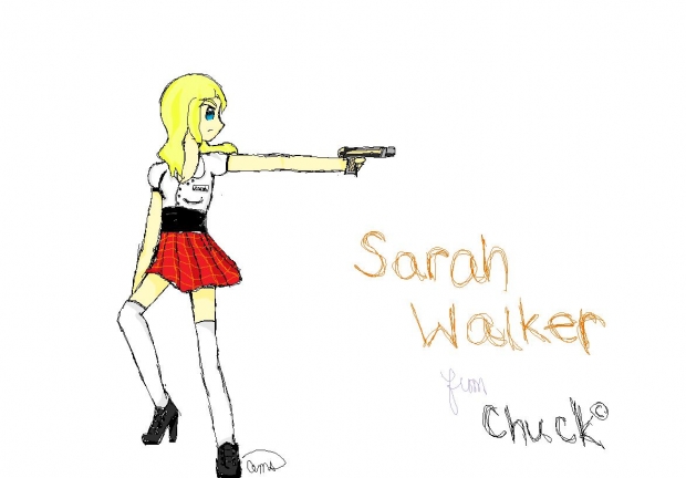 Sarah Walker (from CHUCK(c))