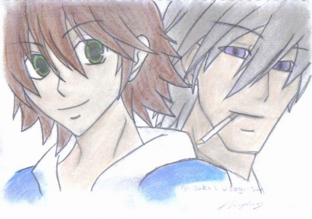 Misaki & Usagi-San colour