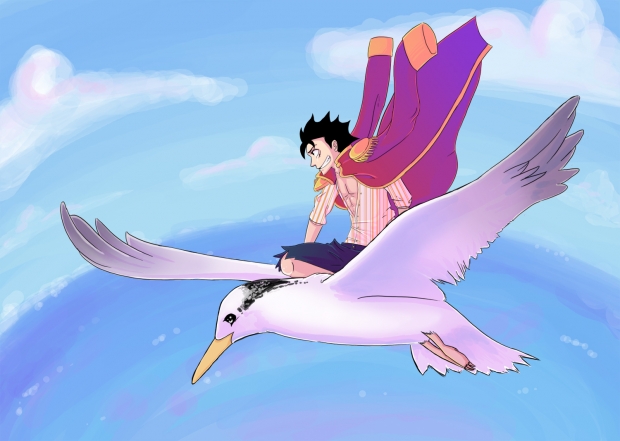 Luffy Flying
