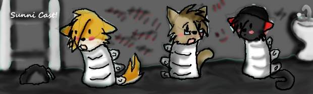 Sunni Cast!.... In Straight Jackets!!