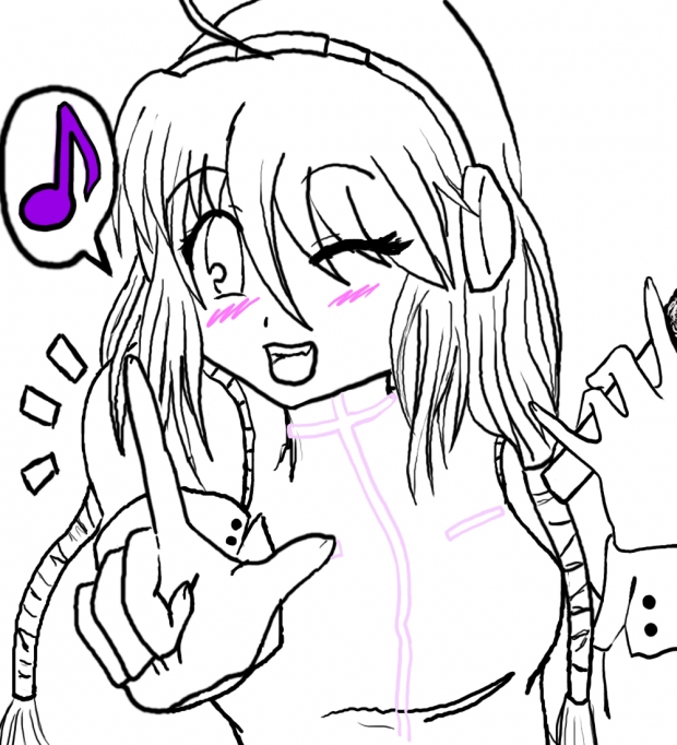 Vocaloid Lineart, Lulu
