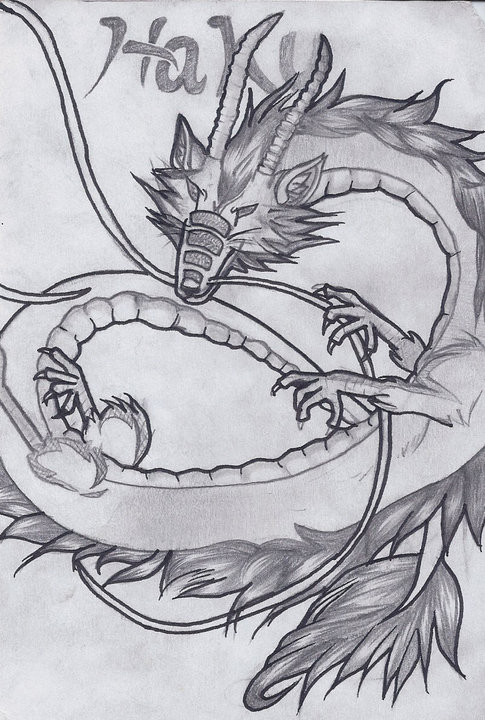Haku, Dragon Form