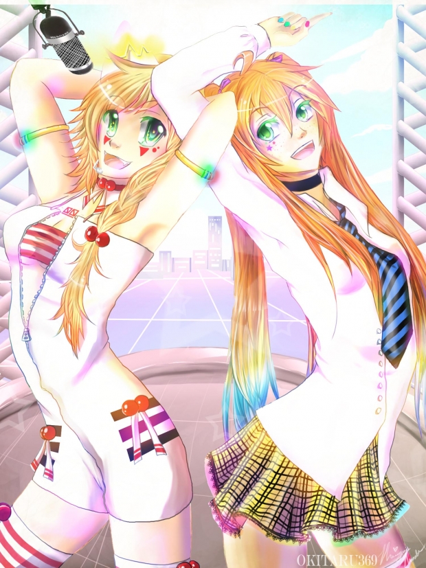 Vocaloid Cherii X Danceroid Momo