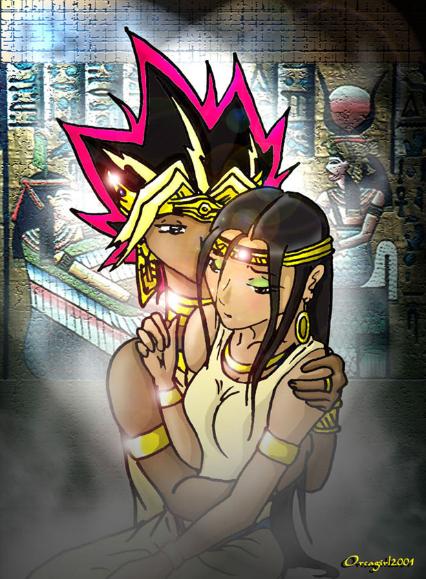 Pharaoh Atem And Lady Hora